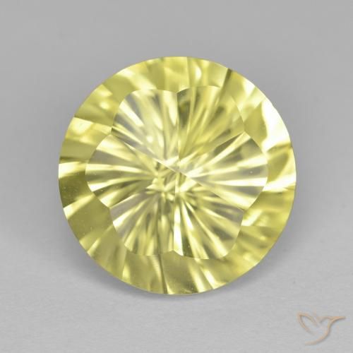 Quartz Jaune clair naturelle Tour, 5.25 ct, VVS