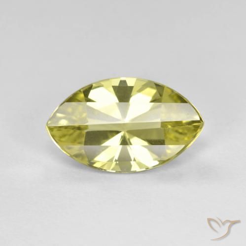 2.62ct Naturel Jaune moyen Quartz, Marquise, VVS