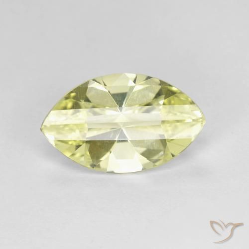 2.54ct Naturel Jaune citron Quartz, Marquise, VVS