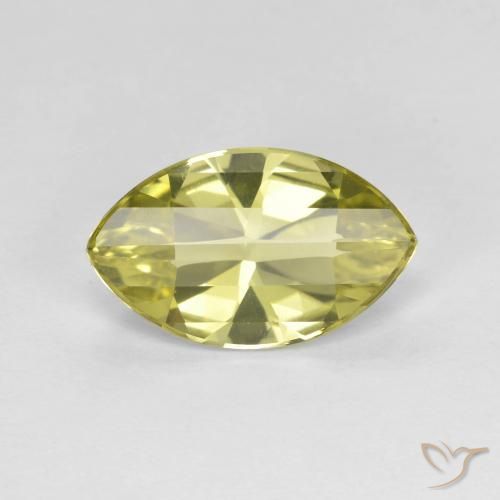 2.47ct Naturel Jaune ananas Quartz, Marquise, VVS