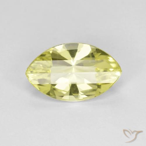 2.61ct Naturel Jaune citron Quartz, Marquise, VVS