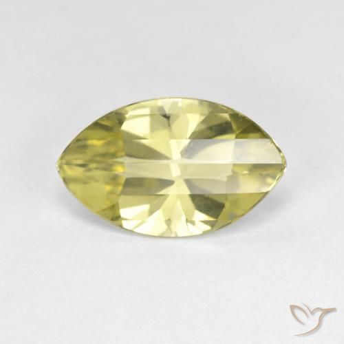 2.55ct Naturel Jaune ananas Quartz, Marquise, VVS