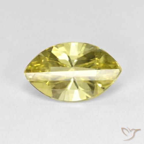 2.84ct Naturel Jaune clair Quartz, Marquise, VVS