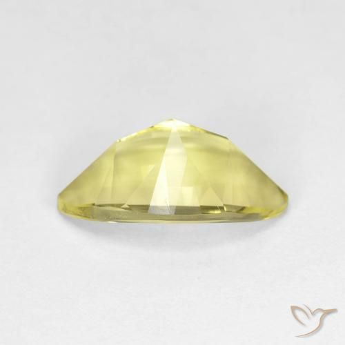 Quartz Jaune clair naturelle Marquise, 2.84 ct, VVS