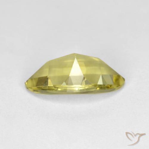 Quartz Jaune clair naturelle Marquise, 2.58 ct, VVS