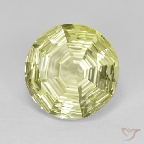 Quartz Jaune moyen naturelle Tour, 5.64 ct, VVS