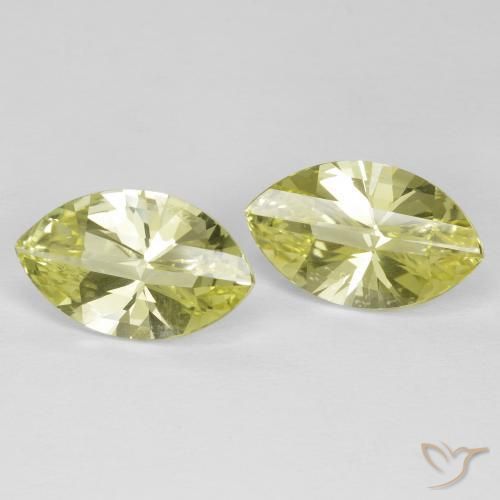 Shop natural 5.09ct Jaune moyen Quartz gems, Marquise, from Brésil at GemSelect. In stock, global shipping!
