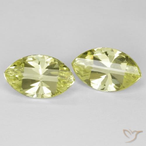 Shop natural 5.45ct Jaune verdâtre Quartz gems, Marquise, from Brésil at GemSelect. In stock, global shipping!