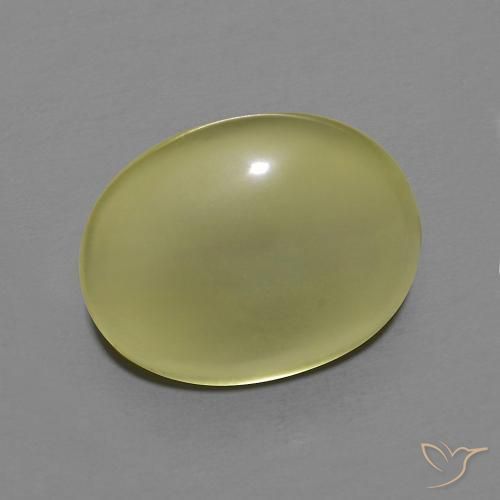 7.61ct Naturel Jaune clair Quartz, ovale, Transparent