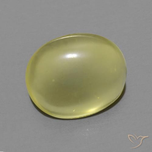 5.21ct Naturel Jaune moyen Quartz, ovale, Transparent, Photo A