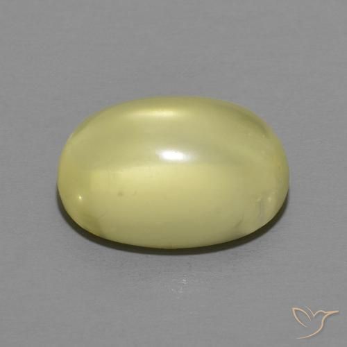 Quartz Jaune moyen naturelle ovale, 5.21 ct, Transparent
