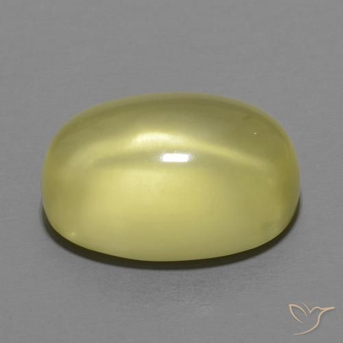 Quartz Jaune moyen naturelle ovale, 11.62 ct, Transparent