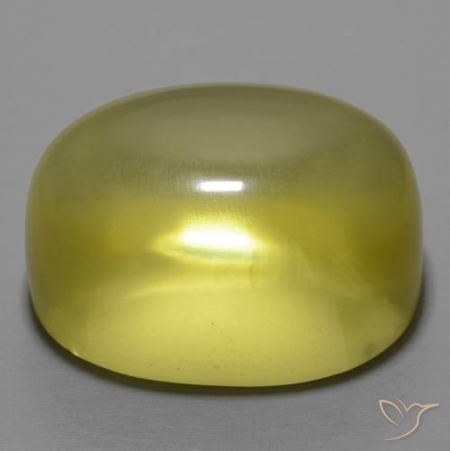 Quartz Jaune moyen naturelle ovale, 47.37 ct, Transparent