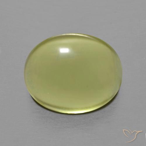 6.10ct Naturel Jaune moyen Quartz, ovale, Transparent
