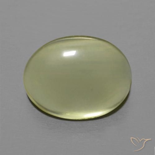 7.60ct Naturel Jaune moyen Quartz, ovale, Transparent