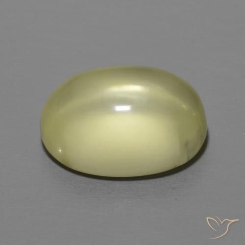 Quartz Jaune moyen naturelle ovale, 7.60 ct, Transparent