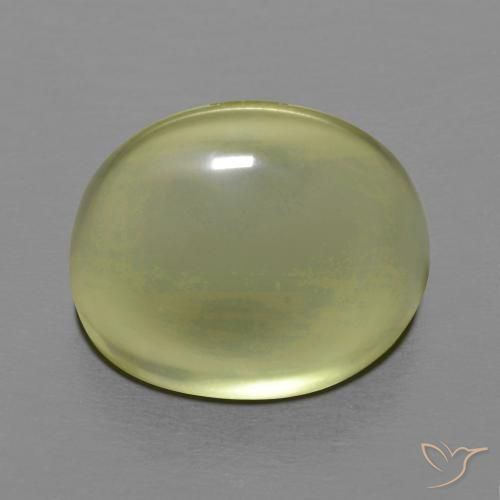 10.47ct Naturel Jaune citron Quartz, ovale, Transparent