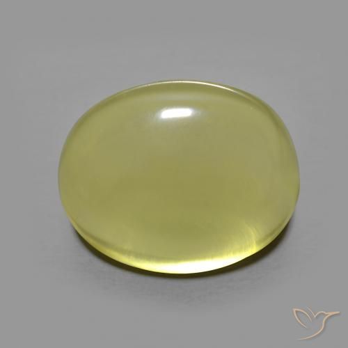 9.79ct Naturel Jaune moyen Quartz, ovale, Transparent