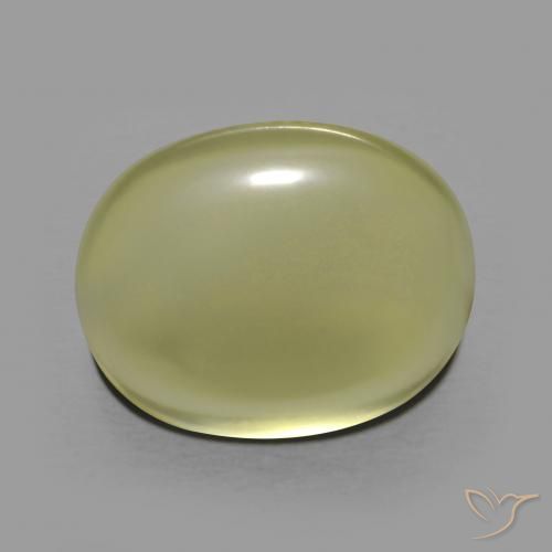 10.90ct Naturel Jaune moyen Quartz, ovale, Transparent