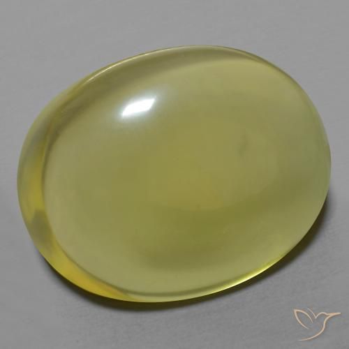 Quartz Jaune moyen naturelle ovale, 29.47 ct, Transparent