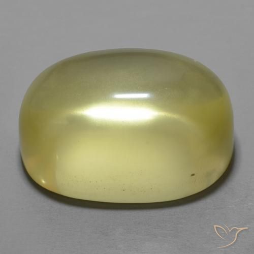 Quartz Jaune moyen naturelle ovale, 28.49 ct, Transparent