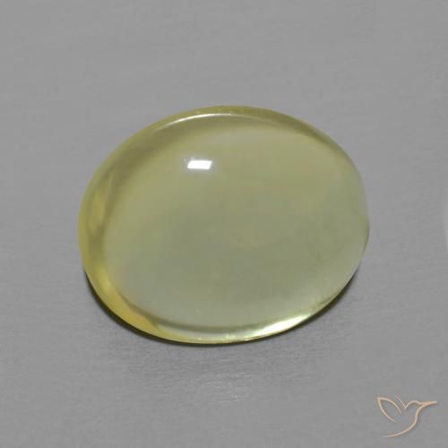3.40ct Naturel Jaune clair Quartz, ovale, Transparent