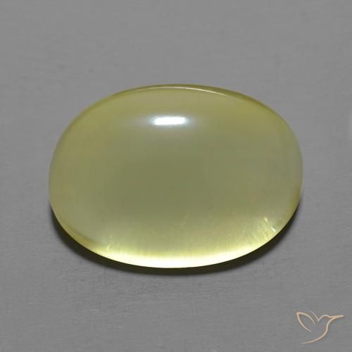 9.93ct Naturel Jaune moyen Quartz, ovale, Transparent