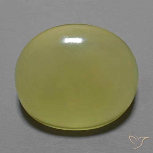 26.62ct Naturel Jaune moyen Quartz, ovale, Transparent