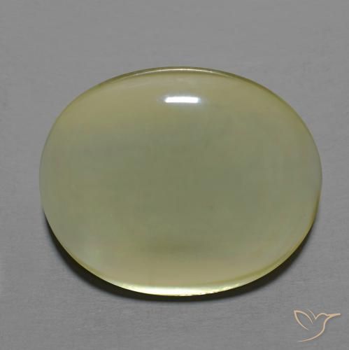 16.19ct Naturel Jaune clair Quartz, ovale, Transparent