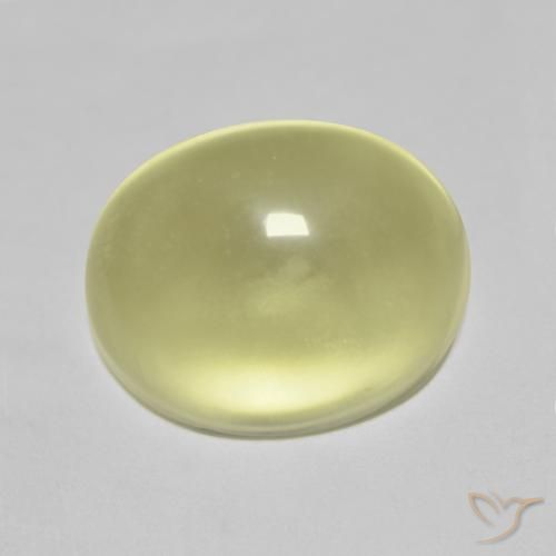 11.17ct Naturel Jaune moyen Quartz, ovale, Transparent