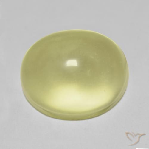 13.87ct Naturel Jaune citron Quartz, ovale, Transparent