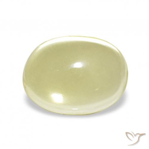 2.68ct Jaune clair Quartz, ovale, Transparent