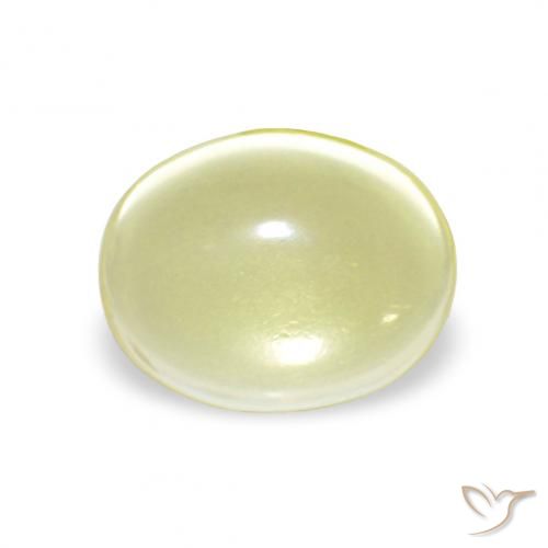 3.54ct Jaune clair Quartz, ovale, Transparent