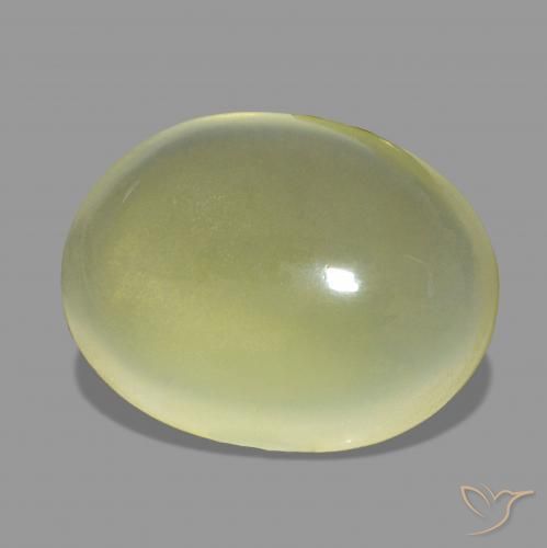 Quartz Jaune clair naturelle ovale, 8.98 ct, Transparent