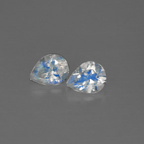 Achetez naturel ct blanc pierre de lune arc-en-ciel gems, transparent, en provenance sri lanka (ceylan) chez gemselect. en stock, livraison internationale!