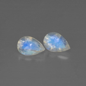 Achetez naturel ct blanc pierre de lune arc-en-ciel gems, transparent, en provenance sri lanka (ceylan) chez gemselect. en stock, livraison internationale!