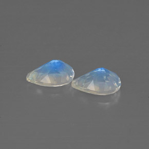 Achetez naturel ct blanc pierre de lune arc-en-ciel gems, transparent, en provenance sri lanka (ceylan) chez gemselect. en stock, livraison internationale!