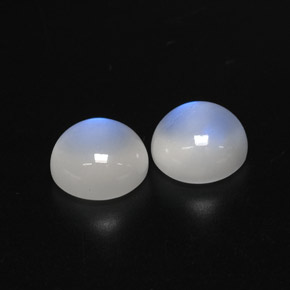 Achetez naturel ct blanc pierre de lune arc-en-ciel gems, transparent, en provenance inde chez gemselect. en stock, livraison internationale!