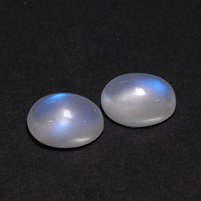 Achetez naturel ct blanc pierre de lune arc-en-ciel gems, transparent, en provenance inde chez gemselect. en stock, livraison internationale!