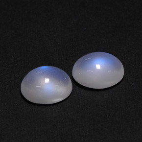 Achetez naturel ct blanc pierre de lune arc-en-ciel gems, transparent, en provenance inde chez gemselect. en stock, livraison internationale!