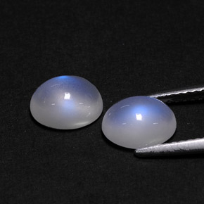 Achetez naturel ct blanc pierre de lune arc-en-ciel gems, transparent, en provenance inde chez gemselect. en stock, livraison internationale!