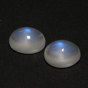 Achetez naturel ct blanc pierre de lune arc-en-ciel gems, transparent, en provenance inde chez gemselect. en stock, livraison internationale!