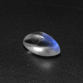Pierre de lune arc-en-ciel blanc naturelle marquise, 2,65 ct, transparent
