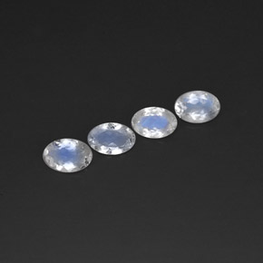 Achetez naturel ct blanc pierre de lune arc-en-ciel gems, coupe ovale, en provenance sri lanka (ceylan) chez gemselect. en stock, livraison internationale!