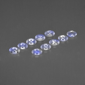 Achetez naturel ct blanc pierre de lune arc-en-ciel gems, coupe ovale, en provenance inde chez gemselect. en stock, livraison internationale!