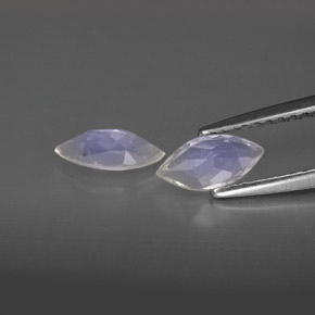 Achetez naturel ct blanc pierre de lune arc-en-ciel gems, transparent, en provenance inde chez gemselect. en stock, livraison internationale!