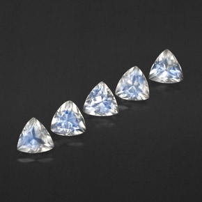 Achetez naturel ct blanc pierre de lune arc-en-ciel gems, transparent, en provenance inde chez gemselect. en stock, livraison internationale!