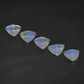 Achetez naturel ct blanc pierre de lune arc-en-ciel gems, transparent, en provenance inde chez gemselect. en stock, livraison internationale!