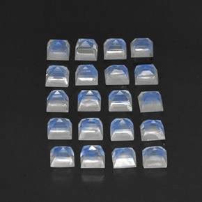 Achetez naturel 3,88ct bleue pierre de lune arc-en-ciel gems, transparent, en provenance sri lanka chez gemselect. en stock, livraison internationale!
