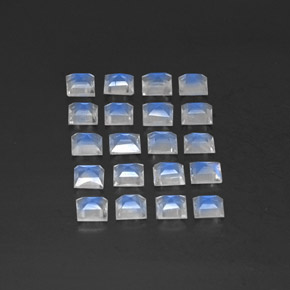 Achetez naturel ct blanc pierre de lune arc-en-ciel gems, transparent, en provenance sri lanka (ceylan) chez gemselect. en stock, livraison internationale!